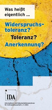 Widerspruchstoleranz, Toleranz, Anerkennung