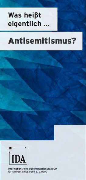 Cover Flyer Antisemitismus