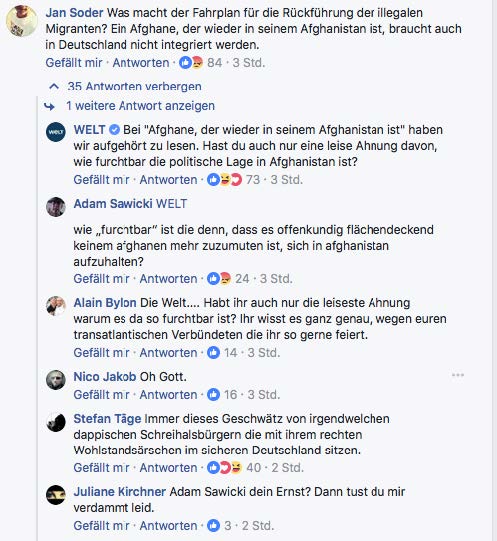 Hate Speech Beispiel Welt Hate Speech Beispiel Welt